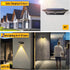 Solar Motion Sensor Outdoor Wall Light, Solar Sconce Lights Waterproof 3 Modes, Battery Solar Security Lighting LED for Porch Garden Patio Yard, 3...