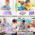 LELEMON Pretty Girl Puzzles for Kids Ages 4-8, 60 Piece Snowman Puzzles for Kids Ages 3-5,Children Jigsaw Puzzles Kids Puzzles in a Metal Box,Educ...