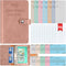 Budget Binder, A6 Money Saving Binder with Upgraded Cash Envelopes, Budget Savings Challenge Book with 24 Money Saving Trackers to Save $5050, 500...