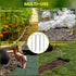 Galvanized Landscape Staples Plant Cover Stakes 6 Inch 11 Gauge Anti-Rust Garden Stakes Landscaping Fabric Pins Yard Stakes for Christmas Decorati...