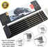 Professional Charcoal Pencils Drawing Set - 6 Pieces Soft Medium and Hard Charcoal Pencils for Drawing, Sketching, Shading...
