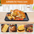 13" × 13" Nonstick Baking Sheet, Replacement Baking Pan for Ninja SP100, SP101, SP1001C, SP201 Foodi Air Fry Oven, Baking Tray for Ninja Foodi 8-i...