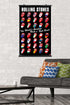 Trends International Rolling Stones - Grid Wall Poster, 22.375" x 34", Premium Poster & Clip Bundle...