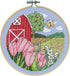Design Works Crafts Spring Counted Cross Stitch Kit with Hoop...