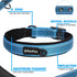 PetiFine Neoprene Padded Dog Collar, Heavy Duty Comfort Dog Collar with Durable Metal Buckle, Reflective Adjustable Belt Buckle Dog Collars for Sm...