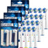 Professional White Replacement Brush Heads w/ 3D Whitening, Compatible with Oralb Braun Electric Toothbrush- 16 Pro Style- Fits The Oral-B Kids Ca...