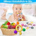 GJZZ Baby Teething Toys 6-12 Months, Montessori Sensory Toys, Baby Bath Toys, Fruit Baby Teether Toys, Toddlers Toys 0-3 6-12 Months, for Infants ...