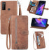 uriet Compatible with TCL 30 XL T701DL Wallet Case with Wrist Strap Lanyard Leather Flip Credit Card Holder Stand Folio Purse Cell Accessories Pho...