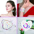 LIS HEGENSA DIY Crafts Gifts for Girls Beading Kits, 1000PCS Pony Beads Bracelet Making Kits with Decorative Beads and Charms, Craft Supplies for ...