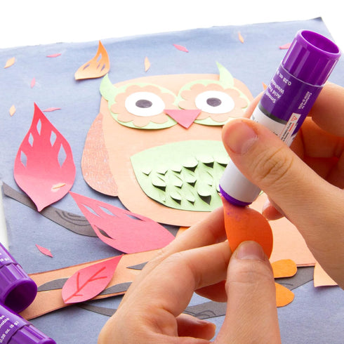 BAZIC Washable Disappearing Purple Glue Stick 8g / 0.28 Oz., Color Acid Free Glue Sticks for Photos Paper Kids at School Office (4/Pack), 2-Pack...