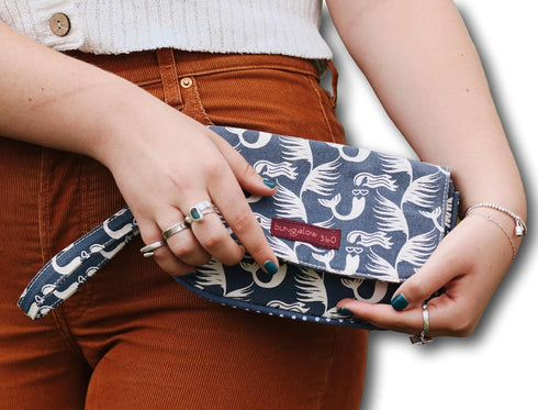 bungalow 360 Wristlet Clutch...