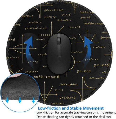 Mouse Pad, Math Mathematical Formula Teach Mouse Pads Mousepad, Anti-Slip Rubber Mouse Mat Desk Pad for Gaming Office Laptop Computer...