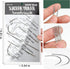 Pikdmin 7+1 Pcs Heavy Duty Hand Sewing Needles Kit, 5 Leather Hand Sewing Needle 2 Curved Needle and 1 pcs needle threaders for Home Upholstery,Le...