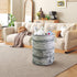 Mziart Unique Tree Stump Large Laundry Basket Bag with Rope Handles, Collapsible Wood Grain Waterproof Laundry Hamper Stylish Storage Basket Bin O...