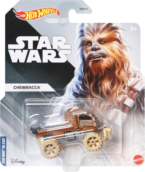 Star Wars Hot Wheels Character Cars Chewbacca Diecast Car...