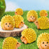Exasinine 50Pcs Hedgehog Figurine Mini Hedgehog Resin Fairy Garden Accessories Mini Resin Animals for Plant Pots Bonsai Craft Decor Fairy Wild Gar...