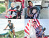 Rechargeable Golf Cart Fan Compatible with EZGO Club Car Yamaha Clip on Fan with Flexible Tripod, 360° Rotatable, 20Hrs Work, 3 Speed Battery Oper...
