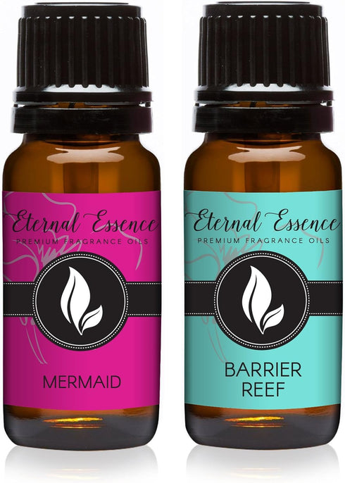 Pair (2) - Mermaid & Barrier Reef - Premium Fragrance Oil Pair - 10ml...
