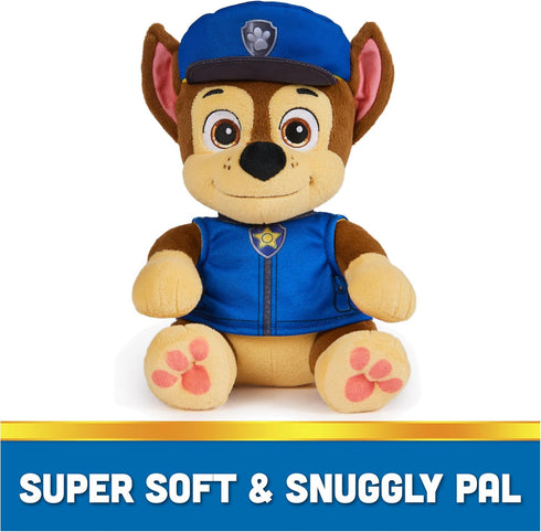 Paw Patrol, Bedtime Plush Chase, 10-Inch Stuffed Animal with Reversible Outfit, Kids Toys for Boys & Girls Ages 3 and Up...