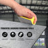Grit Polishing Pads, Power Polishing Kit Diamond Hand Polishing Pad, 60 100 200 400 Grit Reusable Foam Sanding Block, for Sanding Concrete Glass S...