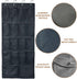 18 Pockets Door Hanging Water Bottle Organizer Rack Up to 40 Pounds, Mesh Large Capacity Door Storage Cups Holder Compatible with Stanley Tumbler ...