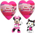 Just Play Disney Junior Minnie Mouse Mini Figure Heart Capsules 2-Pack, 2.5-inch Figurines, Pink, Kids Toys for Ages 3 Up...