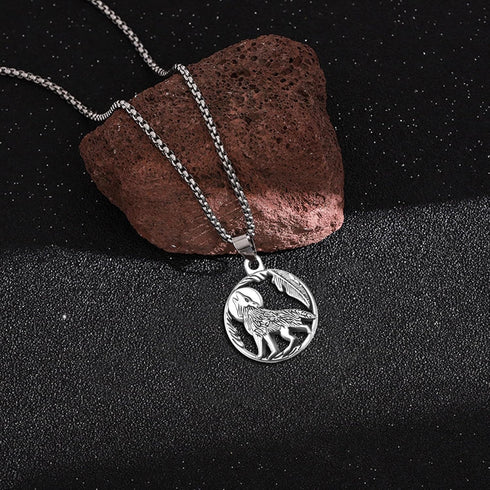 30pcs Antique Silver Animal Wolf Charms Pendants DIY Bracelets Necklace Jewelry Making Craft Wholesale 25mmX21mm (A474)...