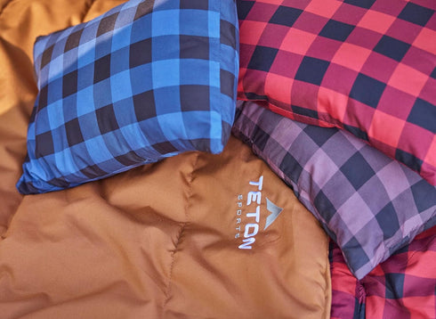 TETON Sports Camp Pillow; Great for Travel, Camping and Backpacking; Washable...