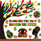 121Pcs Black History Month Decorations for Classroom Bulletin Board Decor Cutouts Sets for African American Celebration Party School Classroom Cha...