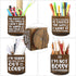 Wooden Spinning Pen Holder for Desk I'll Remember It Later Pencil Holder Cute Organizer Funny Desk Decor Pencil Case Art Supply Storage Box for Ho...