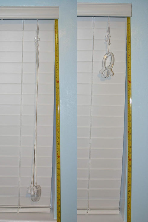 Blind Cord Winder - No Wall Damage Safety Blind Cord Wrap Cleat Alternative (Clear, 2 - Pack)...