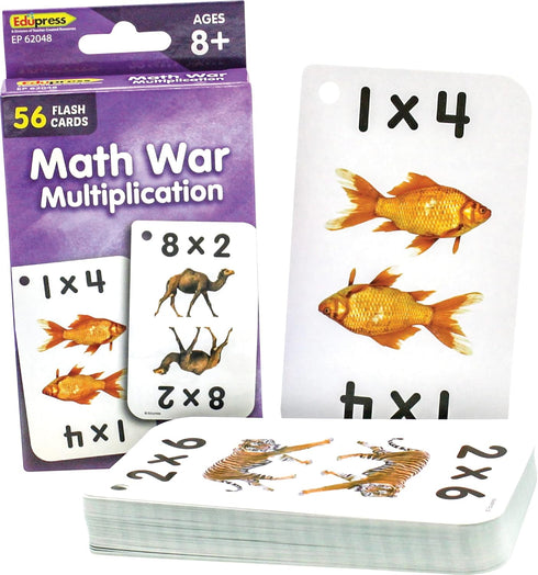 Teacher Created Resources Math War Multiplication Flash Cards (EP62048)...