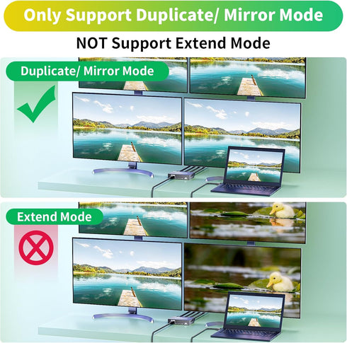 HDMI Splitter 1 in 4 Out 4K 30Hz, BolAAzuL HDMI Duplicator Adapter - 1 to 4 Output Simultaneously- for 4 Displays, Support Full HD 1080P 3D HDCP 1...