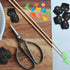 20 Pcs Colorful Knitting Needle Stoppers Double Hole Needle Point Protectors for Sewing Projects Quilting Crocheting for Beginners Knitting DIY Ar...
