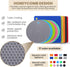 Silicone Trivets for Hot Dishes - Heat Resistant Mats for Countertops, Multipurpose Non-Slip Hot Pads for Kitchen Potholders, Jar Opener, Spoon Ho...