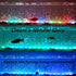15 inches LED Aquarium Light, 2.5W Fish Tank Light Underwater Light Submersible Crystal Glass Lights, 21 LED Beads 12 Colors 19 Modes Brightness A...