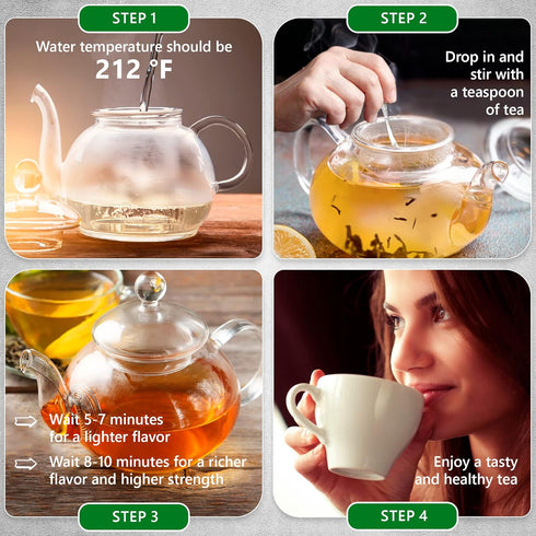 Olive Leaf Tea Loose Leaf – 8 oz Olive Tea – Olive Tea Leaf – Olive Leaf Tea Bulk – Olive Leaf Whole – Caffeine Free – Loose Leaf Herbal Tea - Oli...