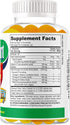 BrightStart Brain Focus Vitamins for Kids & Teens, Attentive Child Supplement Omega 3 for Kids, Focus Booster Nootropic Supplement Support Attenti...