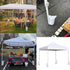 Canopy Weights Bag Leg Weight for Pop up Canopy Tent, Sand Bags for Patio Umbrella Instant Outdoor Sun Shelter (4 Pack - White)...