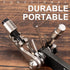 Bike Multitool - Bike Chain Tool/Torx/Hex/Screwdriver - Bicycle Multitool Kit Compact and Lightweight Repair Tools for Road and Mountain Bikes (Bl...