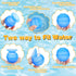 10Pcs Reusable Water Balloons, Water Ball for Beach Toys, Summer Toys, Easy Quick Fill & Self-Sealing Water Bombs, Soft Silicone Water Splash Ball...