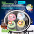 6Pcs Regular Mouth Mushroom Liquid Culture Lid, Grain Spawn Cultivation Mason Jar Lid with 0.2 micron PTFE Syringe Filter & 20mm Self Healing Inje...
