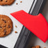 GIR: Get It Right Silicone Spatula & Pan Scraper - 8-Inch Red - Heat-Resistant Bowl Scraper With Built-In Measurements - Non-Scratch & Dishwasher ...