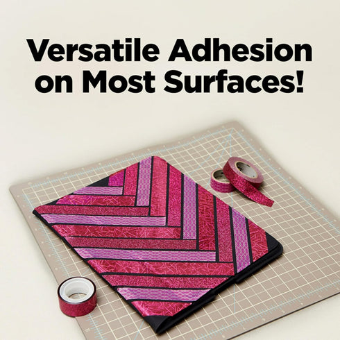 Scotch Expressions Glitter Washi Tape, Arts and Crafts Tape, .59 in x 196 in, Red Glitter, 6 Rolls...