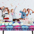 3pcs Video Game Tablecloth, Game Theme Birthday Decorations Supplies, Plastic Tablecloth, Rectangular Racetrack Tablecloth, Gamer TableCovers for ...