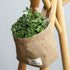 Small Cotton and Linen Hanging Storage Basket for Desktop, Ideal for Organizing Keys and Miscellaneous Items....