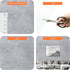 Silver Grey Contact Paper 16"x198" Peel and Stick Wallpaper Thick Waterproof Decorative Self Adhesive Vinyl Wrap Wall Paper for Cabinets Counterto...