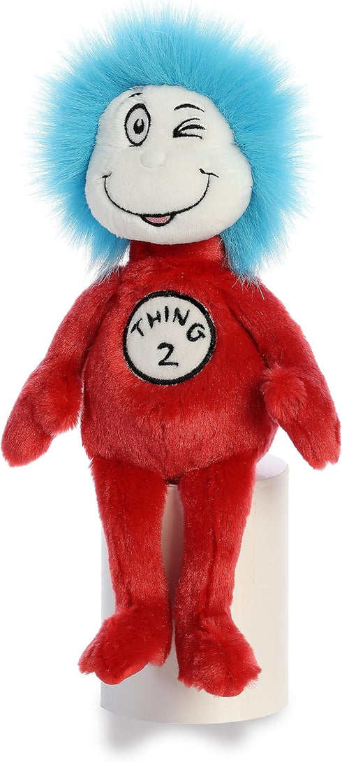 Aurora® Whimsical Dr. Seuss™ Thing Two Stuffed Animal - Magical Storytelling - Officially Licensed - Red 12 Inches...