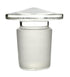 EISCO Stopper - Flat Head, Solid Cone, Made of Borosilicate Glass, Size 29/32...
