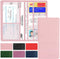 Premium Car Registration and Insurance Card Holder, Car Document Holder for Cards, Driver License & other Essential Documents (Pink)...
